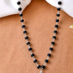 Karungali Silver Mala - 925 Silver Jewellery Meera Jaipur