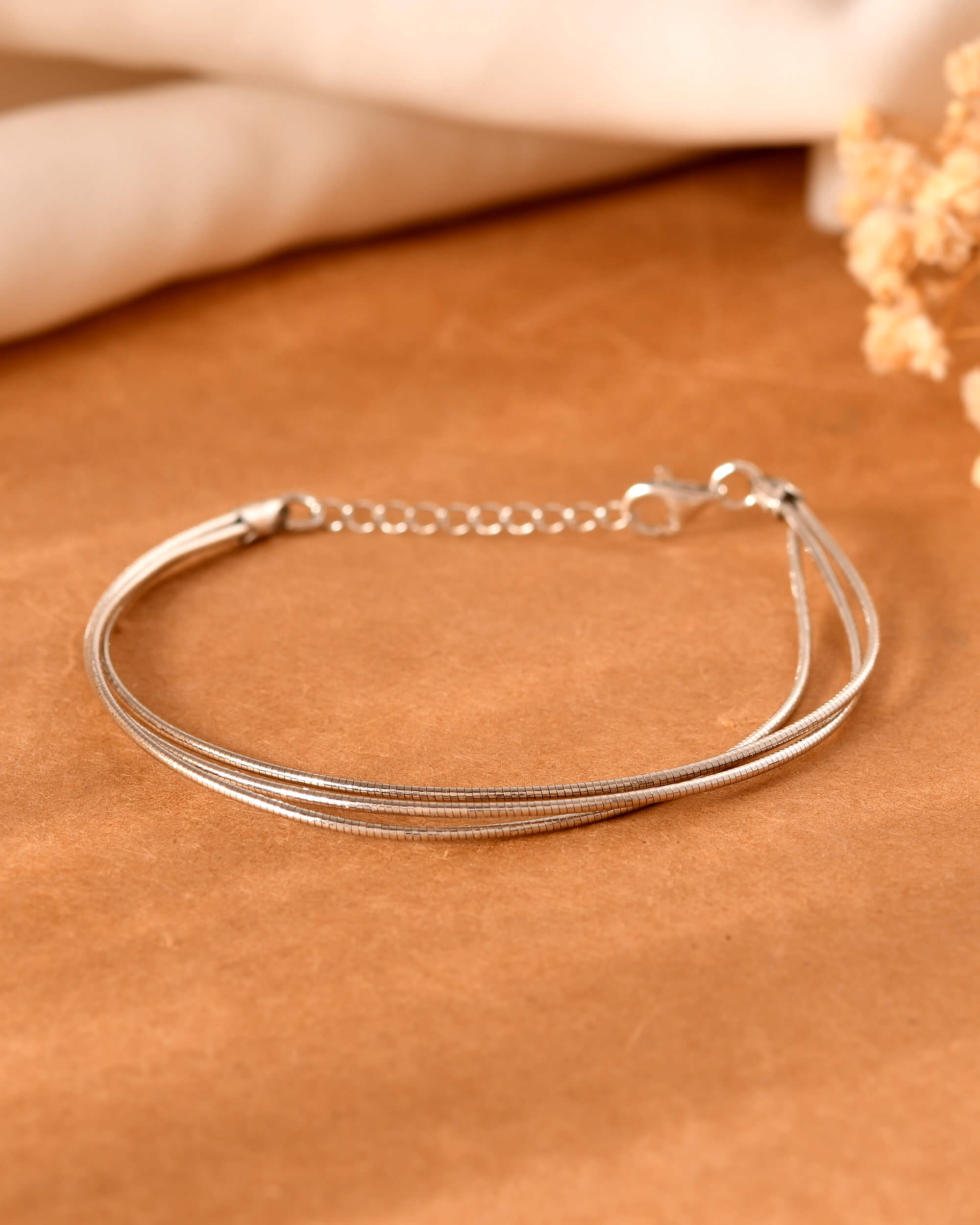 Kiara Silver Bracelet 925 sterling silver meera jaipur