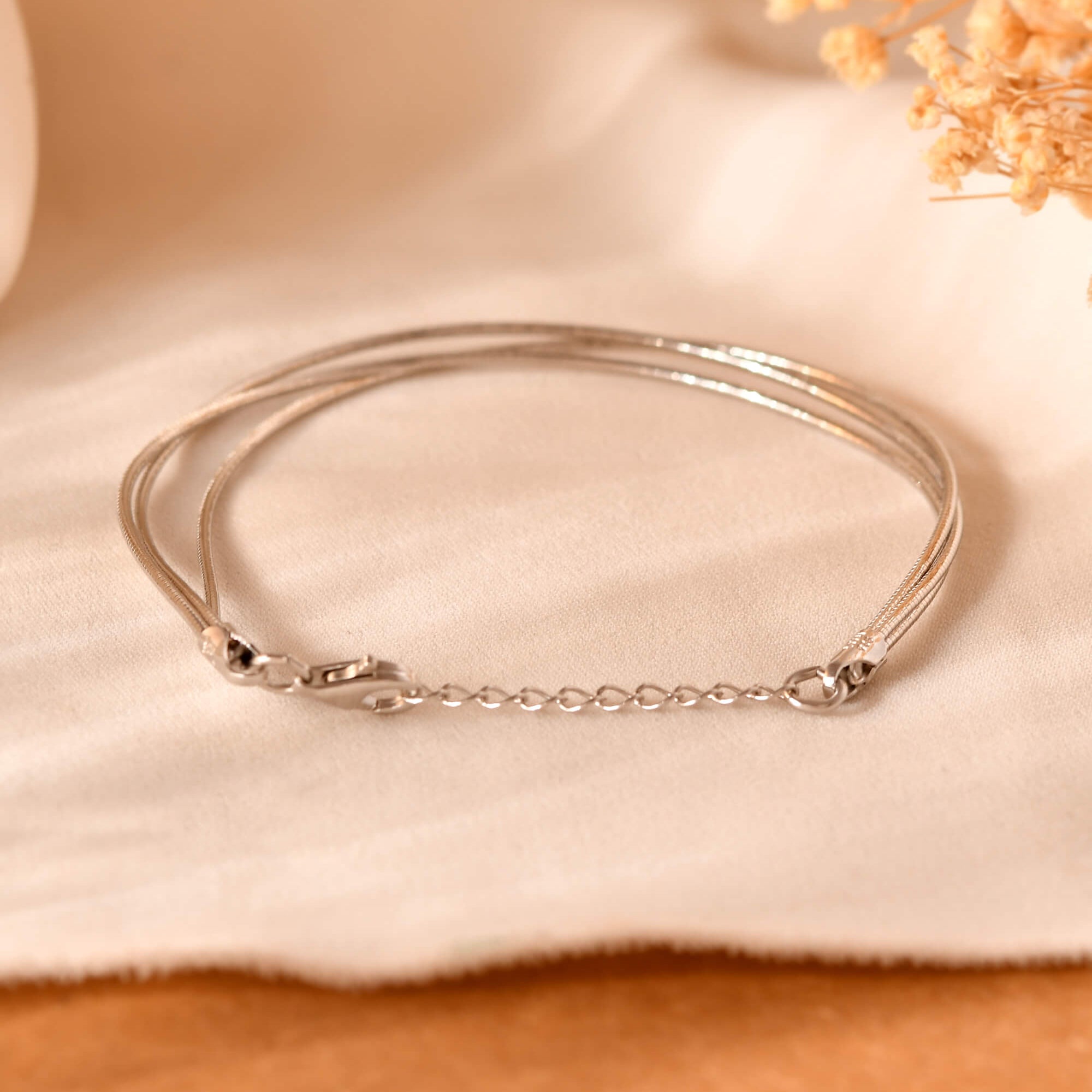 Kiara Silver Bracelet 925 sterling silver meera jaipur
