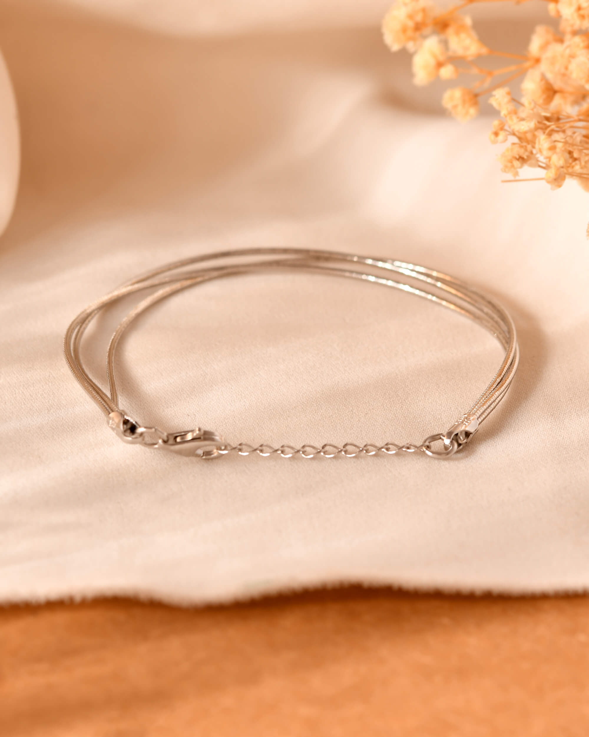 Kiara Silver Bracelet 925 sterling silver meera jaipur