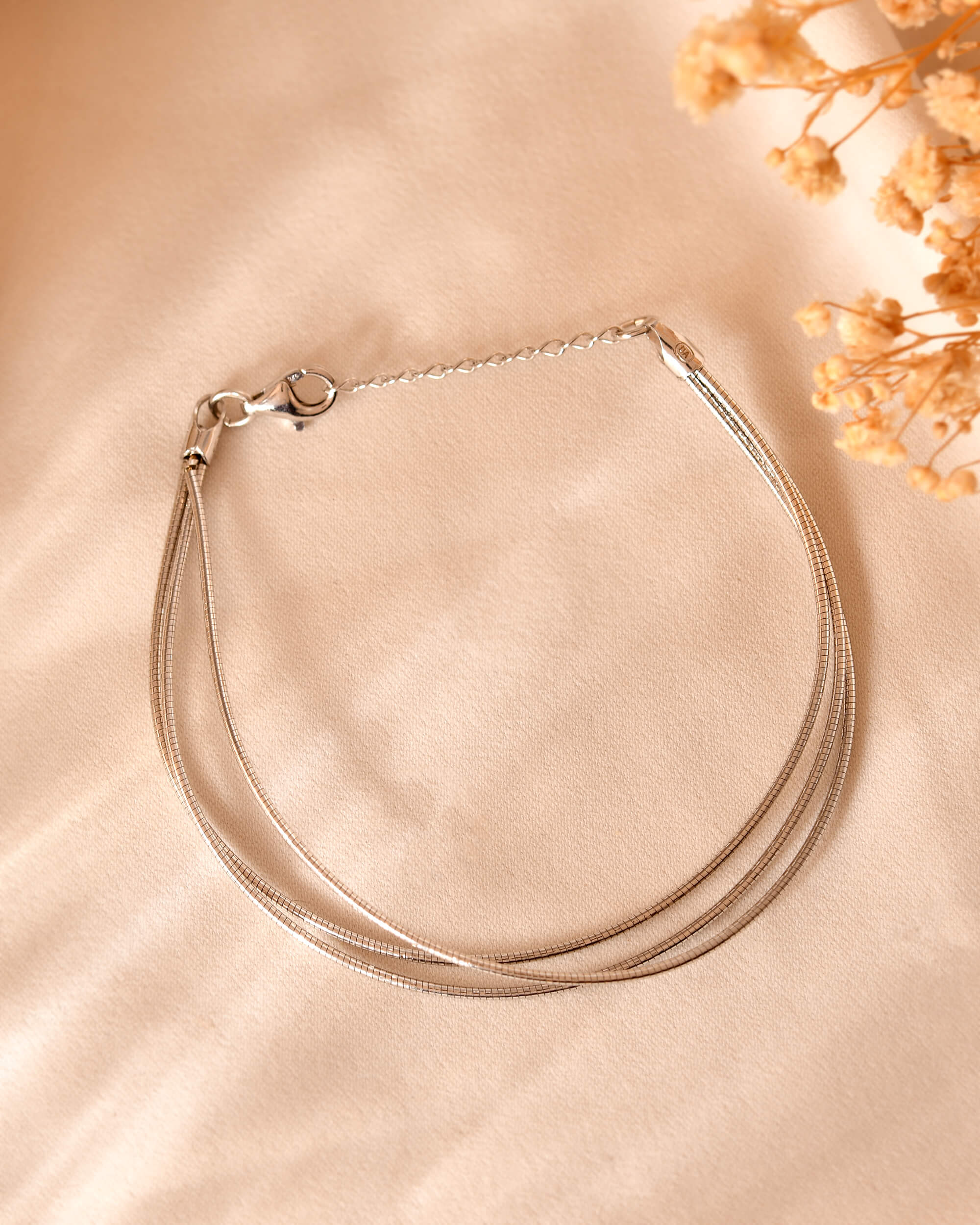 Kiara Silver Bracelet 925 sterling silver meera jaipur