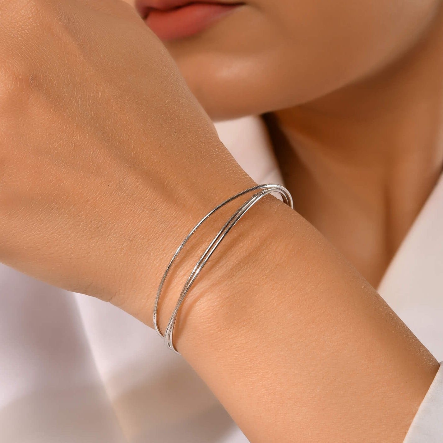 Kiara Silver Bracelet 925 sterling silver meera jaipur