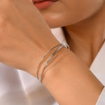 Kiara Silver Bracelet 925 sterling silver meera jaipur