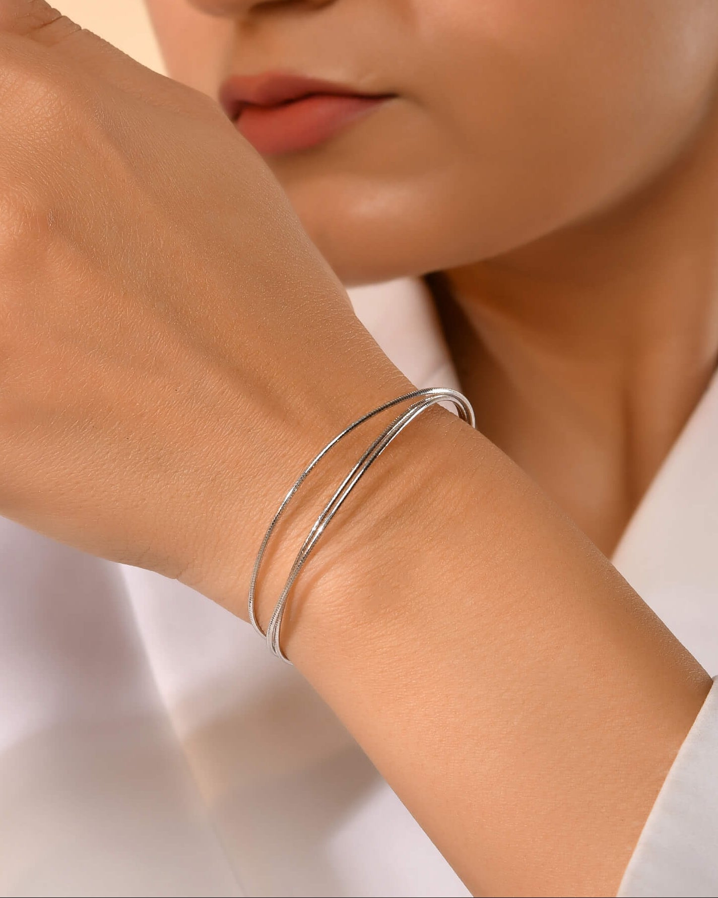 Kiara Silver Bracelet 925 sterling silver meera jaipur