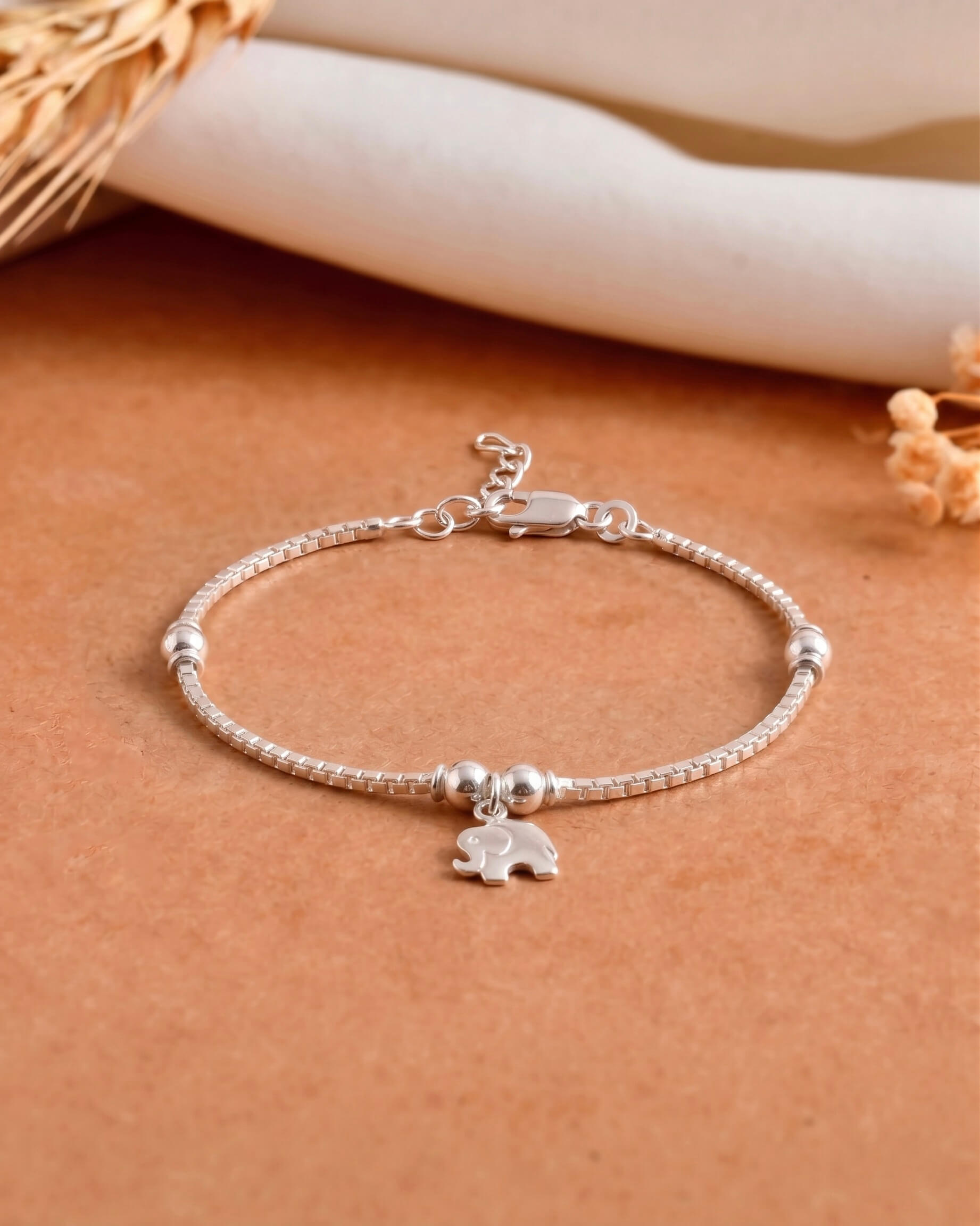 Kiya Silver Baby Anklet 925 sterling silver meera jaipur