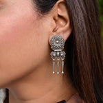 Kusum Silver Earring 929 sterling silver meera jaipur