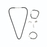 Little Star Baby Black Beads Combo Gift Set - 925 Silver Jewellery Meera Jaipur