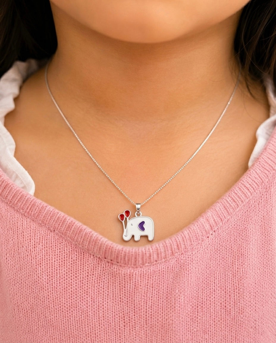 Lucky Elephant Set 925 sterling silver meera jaipur