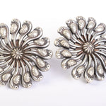 Mayuri Studs - 925 Silver Jewellery Meera Jaipur