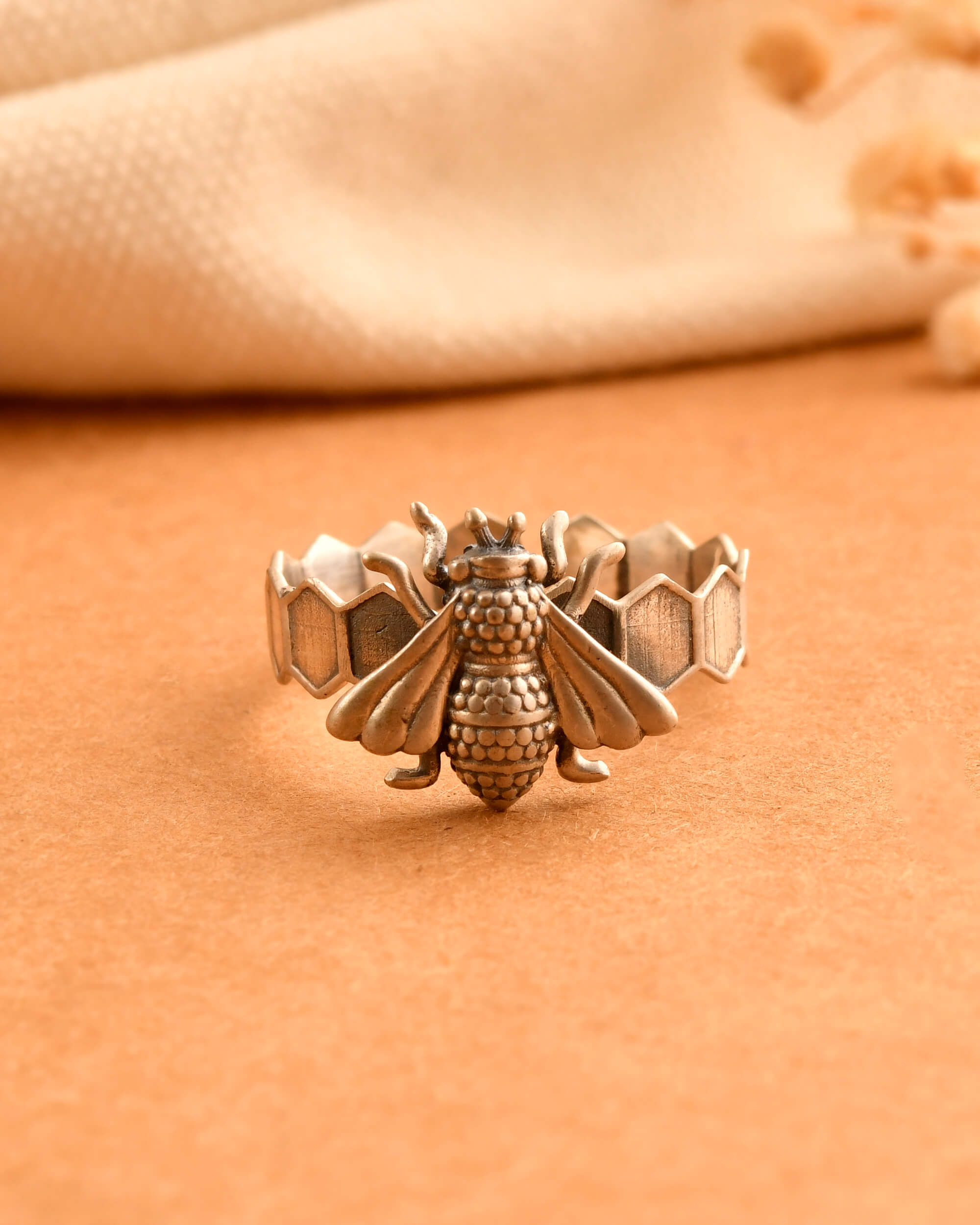 Madhu Silver Ring - 925 Silver Jewellery Meera Jaipur