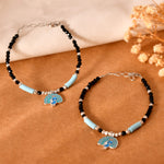 Mayoor baby silver bracelet - 925 Silver Jewellery Meera Jaipur