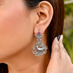 Mayura Silver Earring 932 sterling silver meera jaipur