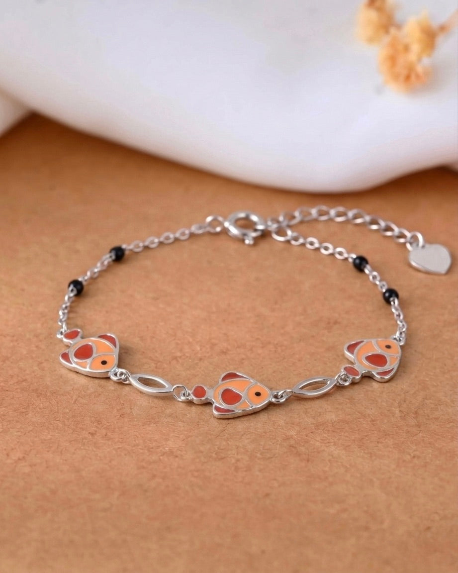 Meen Kids Silver Bracelet 925 sterling silver meera jaipur