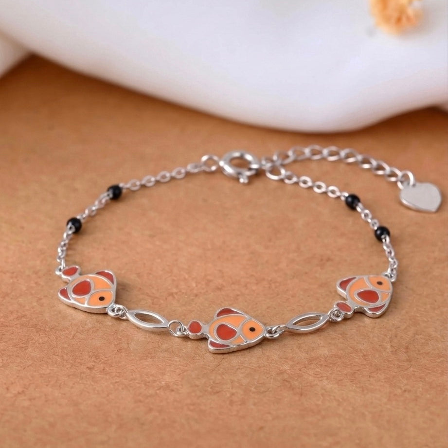 Meen Kids Silver Bracelet 925 sterling silver meera jaipur