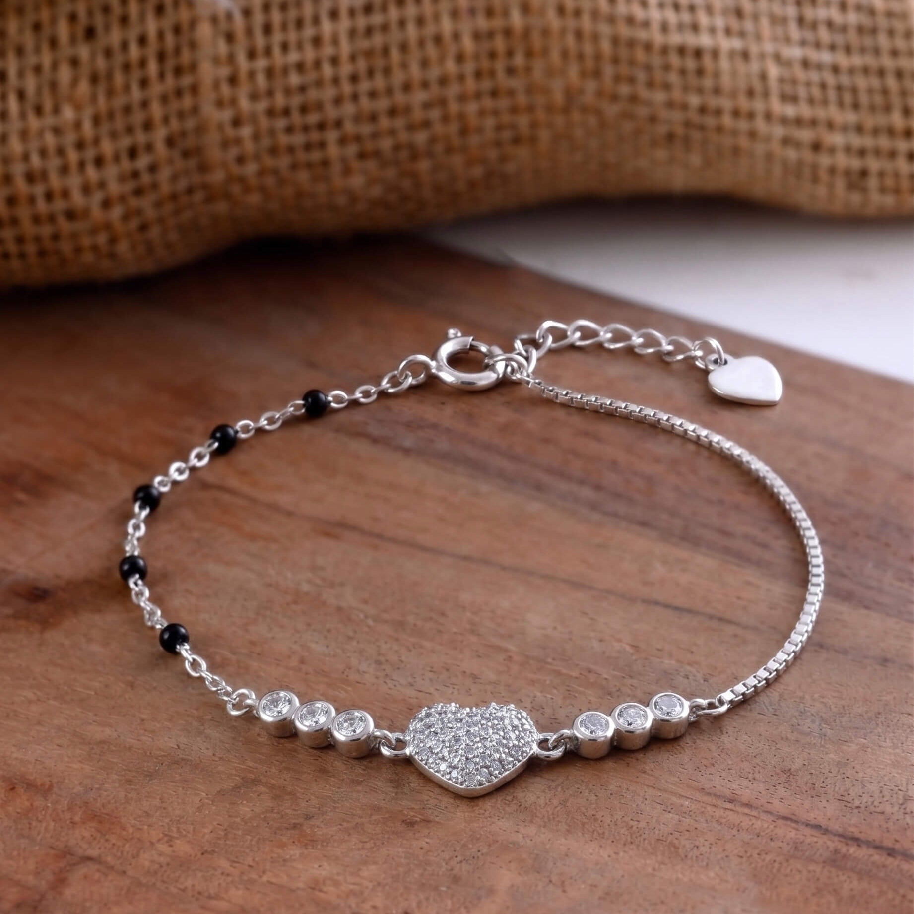 Meera Silver Hand Mangalsutra 925 sterling silver Meera jaipur