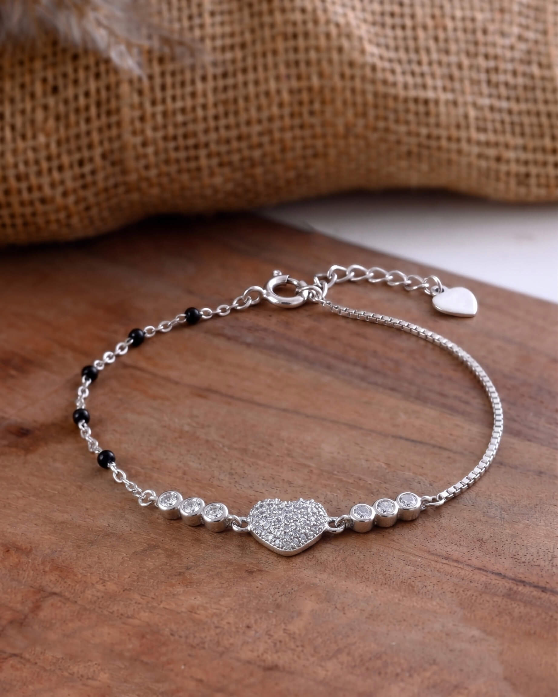 Meera Silver Hand Mangalsutra 925 sterling silver Meera jaipur