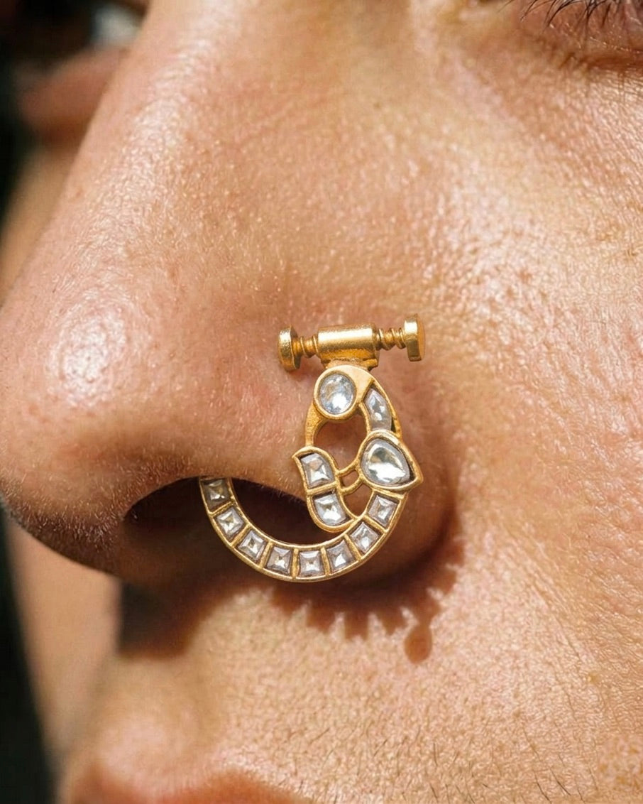 Meera Silver Nath 925 sterling silver meera jaipur
