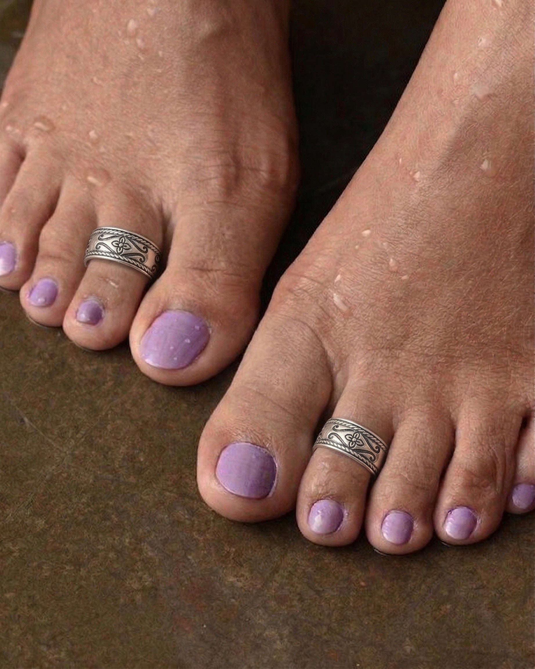 Meera Toe Ring 925 sterling silver - meera jaipur
