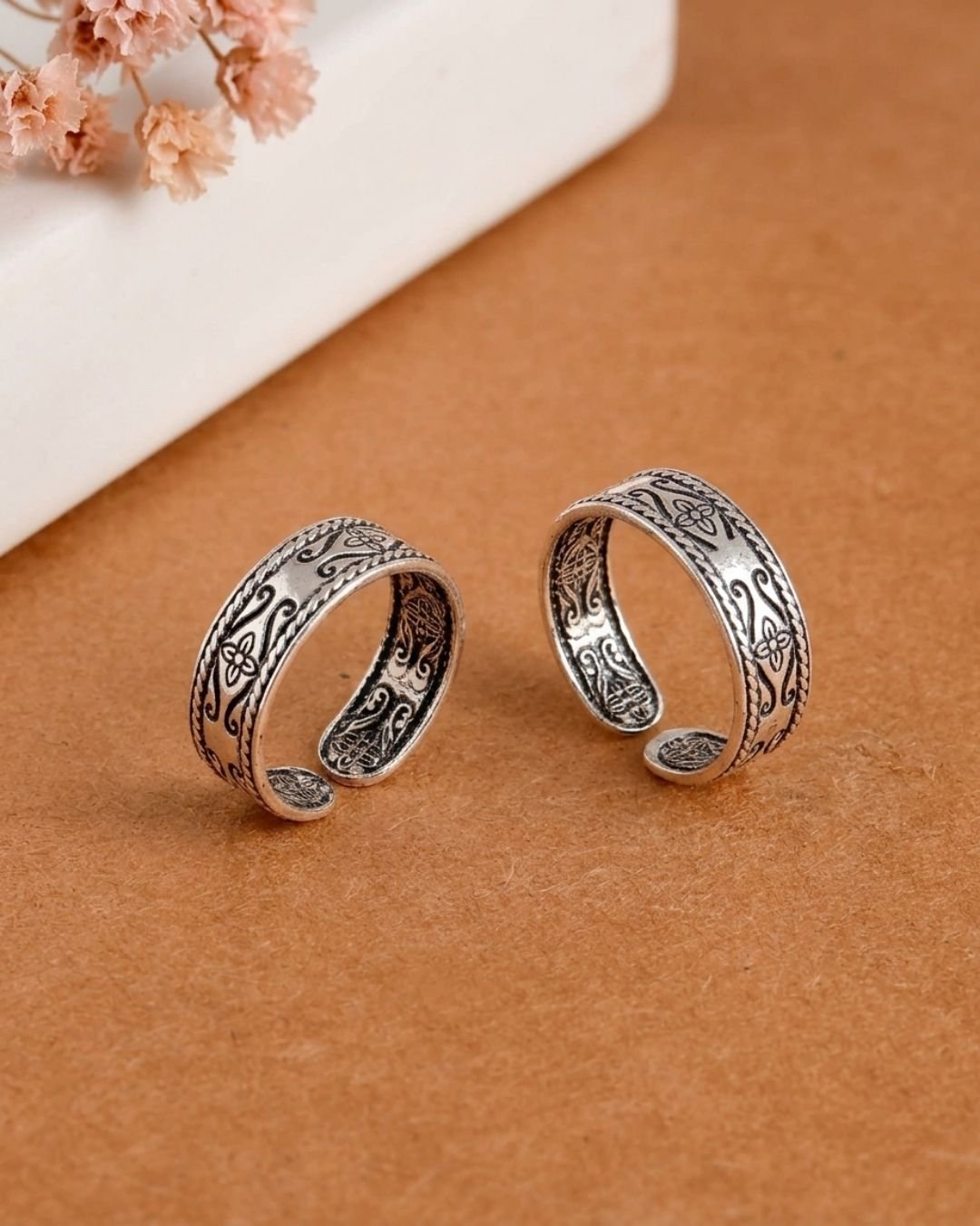 Meera Toe Ring 925 sterling silver - meera jaipur