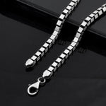 Mens Italian Silver Chain - 925 Silver Jewellery Meera Jaipur