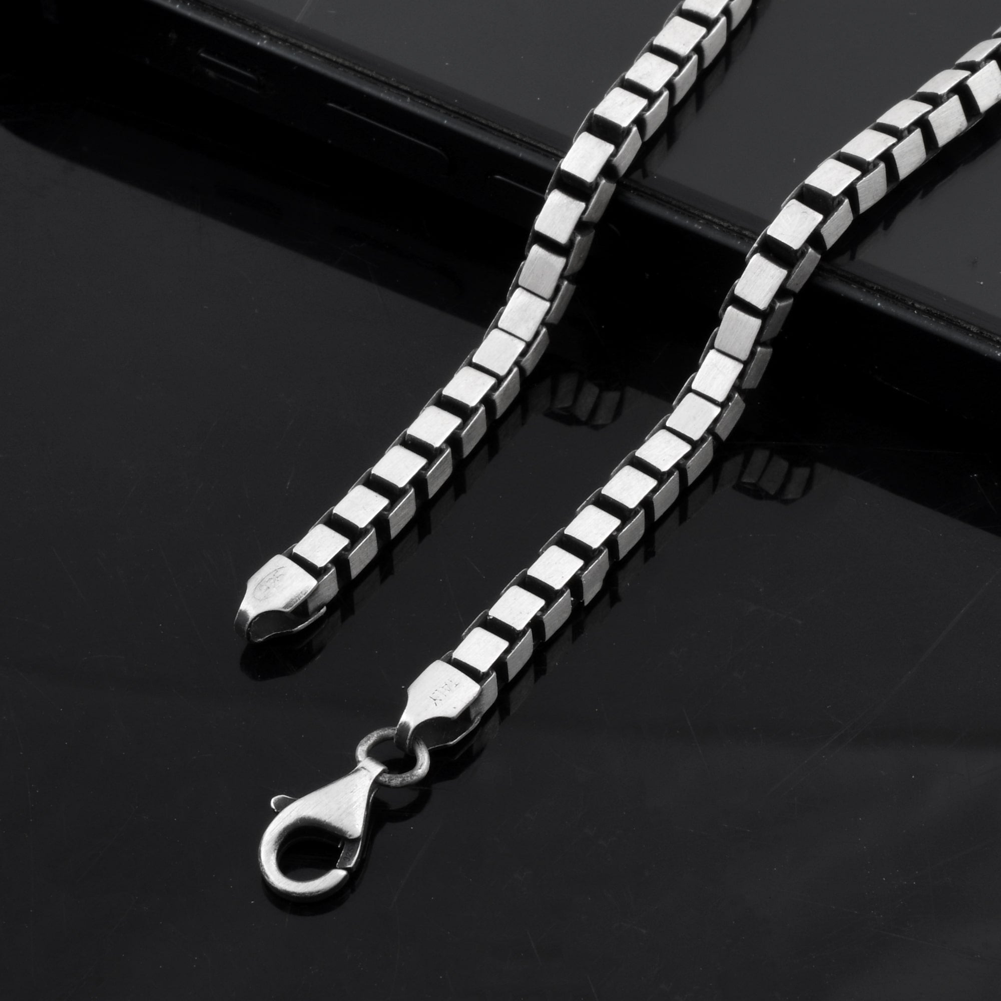 Mens Italian Silver Chain - 925 Silver Jewellery Meera Jaipur