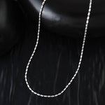 Mens silver Faro chain - 925 Silver Jewellery Meera Jaipur
