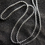 Mens sterling silver box chain - 925 Silver Jewellery Meera Jaipur
