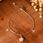 Minimal Star Bracelet - 925 Silver Jewellery Meera Jaipur