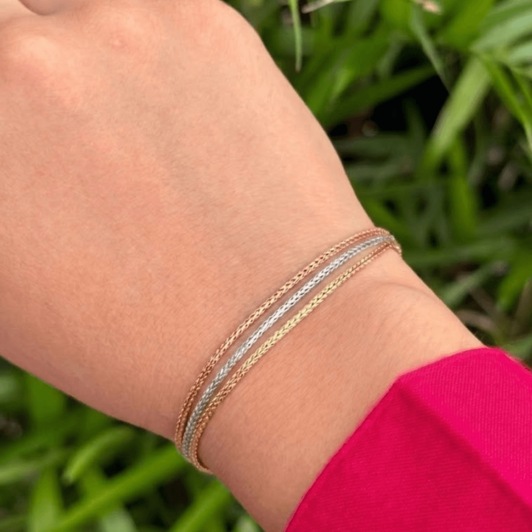 Multi-Strand Harmony Silver Bracelet