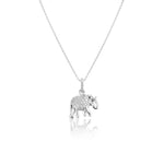 Elephant Necklace - 925 Silver Jewellery Meera Jaipur