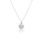 Apple Pave Pendant - 925 Silver Jewellery Meera Jaipur