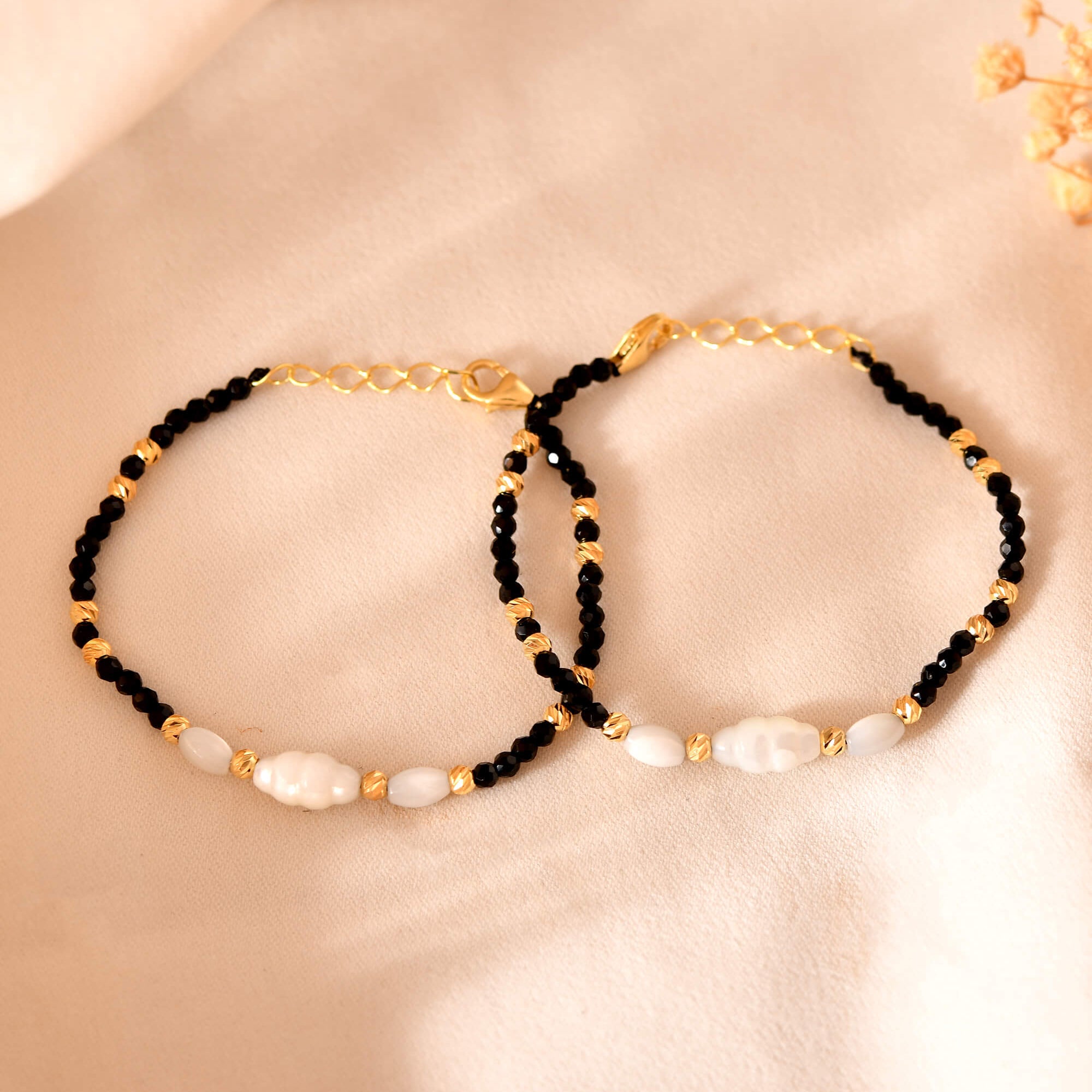 Nazar Raksha silver bracelet - 925 Silver Jewellery Meera Jaipur