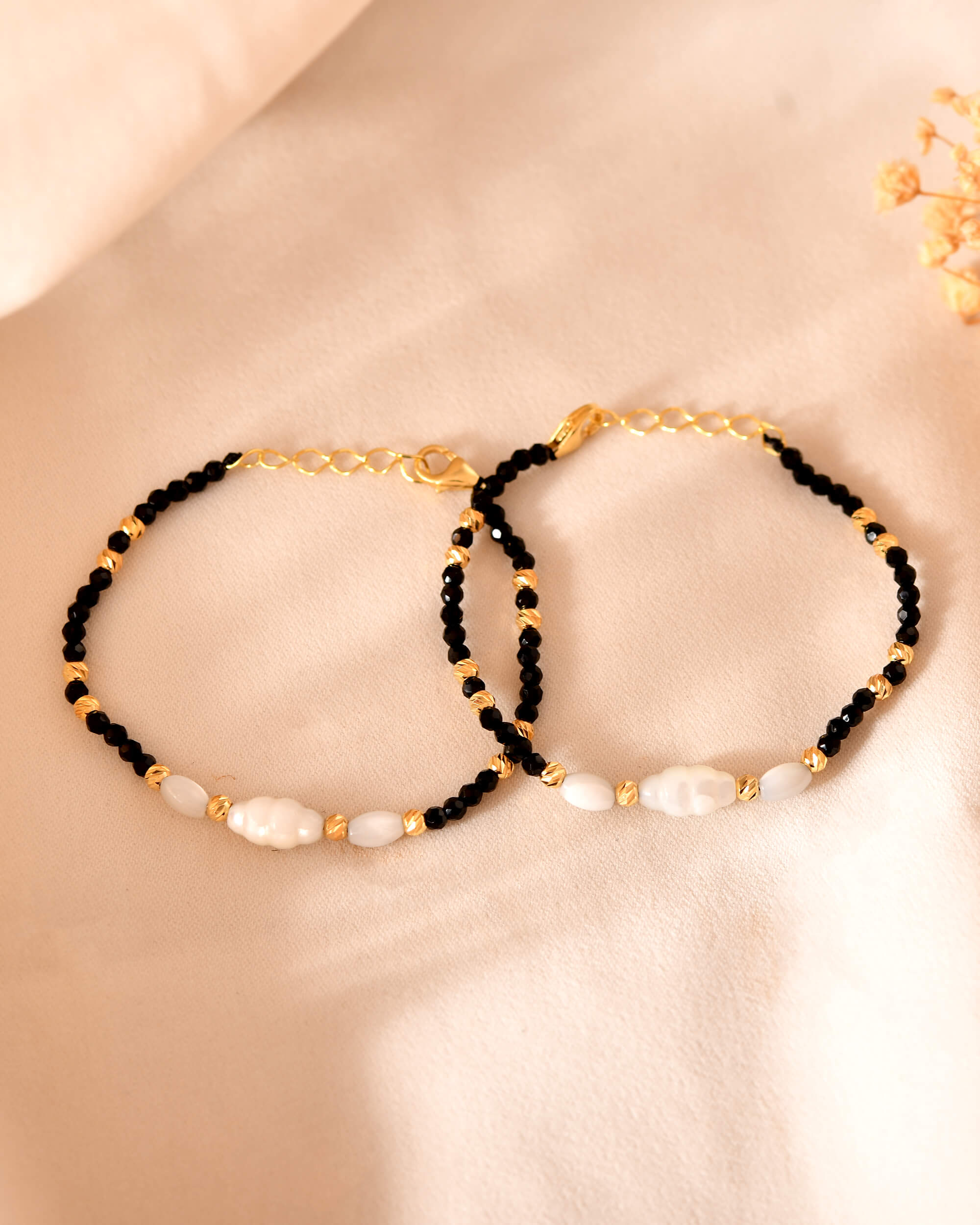 Nazar Raksha silver bracelet - 925 Silver Jewellery Meera Jaipur