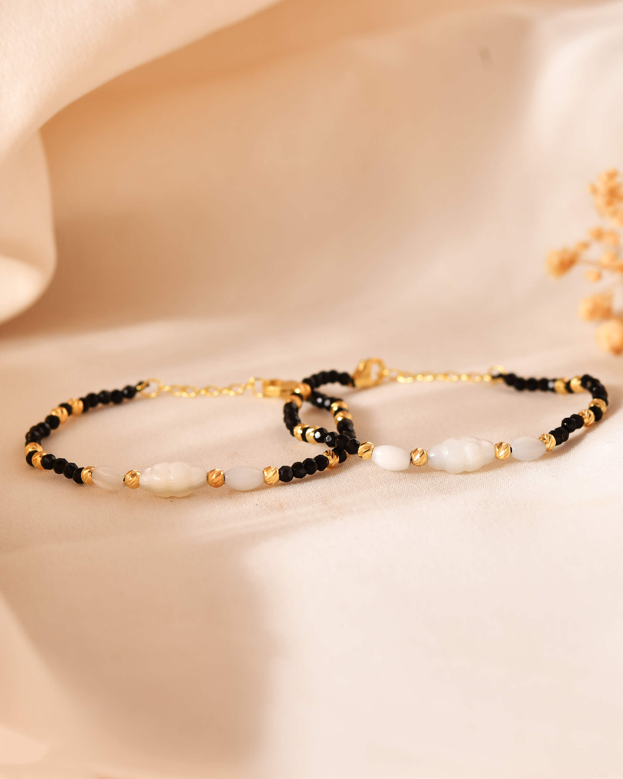 Nazar Raksha silver bracelet - 925 Silver Jewellery Meera Jaipur