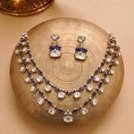 Neel Silver Necklace Set 925 sterling silver meera jaipur1