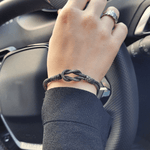 Nirvaan Braided Knot Bracelet - 925 Silver Jewellery Meera Jaipur