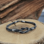 Nirvaan Braided Knot Bracelet - 925 Silver Jewellery Meera Jaipur