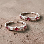 Nitya Toe Ring 925 sterling silver - meera jaipur