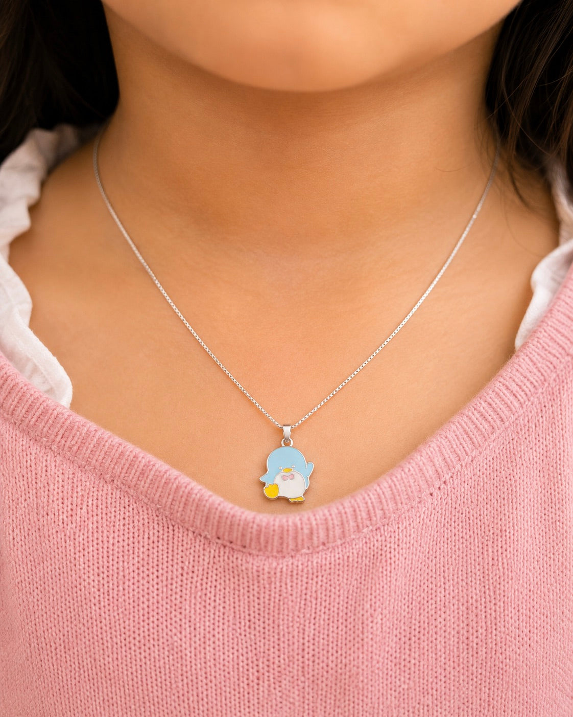 Penny the Penguin Set 925 sterling silver meera jaipur