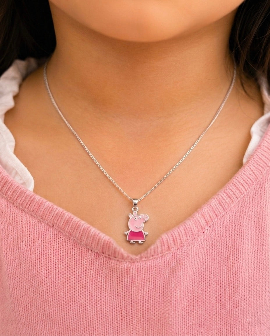 Peppa Pig Silver Set 925 sterling silver meera jaipur