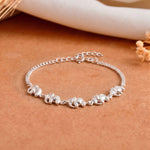 Pihu Silver Baby Anklet 925 sterling silver meera jaipur