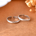 Plain silver toe ring - 925 Silver Jewellery Meera Jaipur