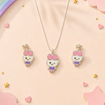 Pretty in Pink Doll Set 925 sterling silver meera jaipur 