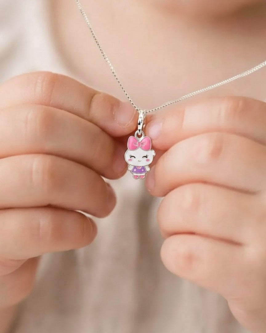 Pretty in Pink Doll Set 925 sterling silver meera jaipur 