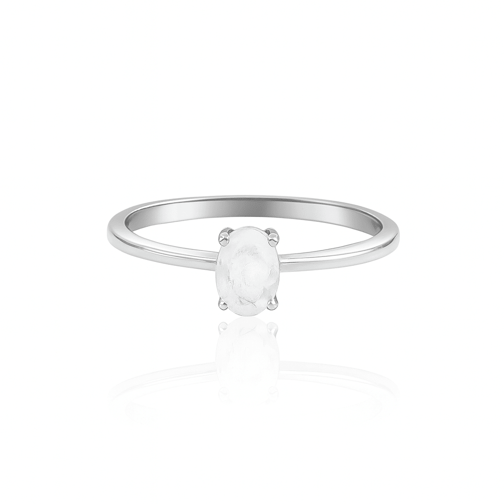 RAINBOW CUT Silver ring - 925 Silver Jewellery Meera Jaipur