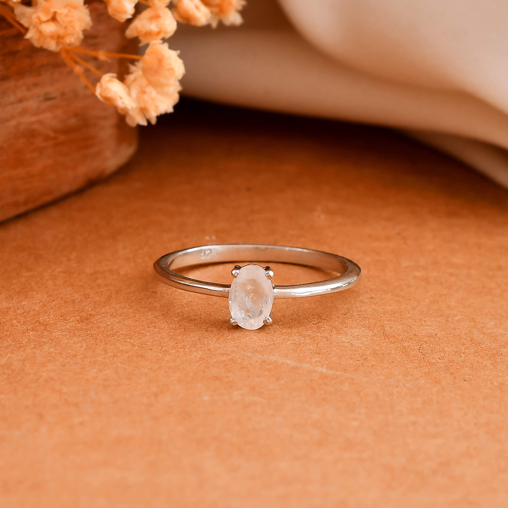 RAINBOW CUT Silver ring - 925 Silver Jewellery Meera Jaipur