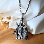 Radha Krishan Pendant - 925 Silver Jewellery Meera Jaipur