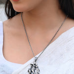 Radha Krishan Pendant - 925 Silver Jewellery Meera Jaipur