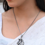 Radha Krishan Pendant - 925 Silver Jewellery Meera Jaipur