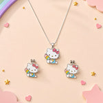 Rainbow Kitty Set 925 sterling silver meera jaipur